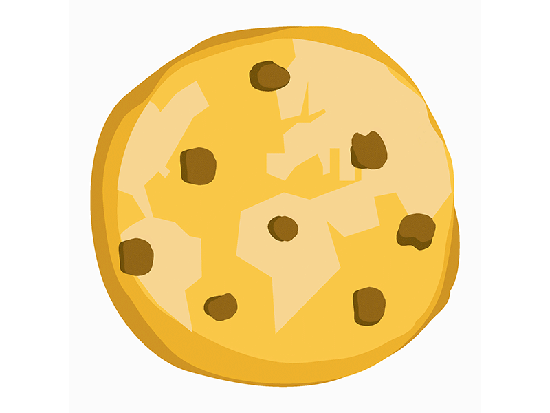 What to Eat Animated Logo animated gif animation branding cookie cookies food illustration logo world