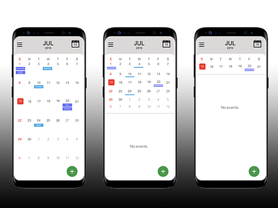Google Calender application design digital art figma illustrator invision photoshop sketch