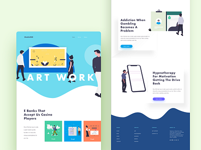 Art Studio application branding color colour concept creative creative design design experiment google gradient illustration minimal story template typography ui ux vector visual