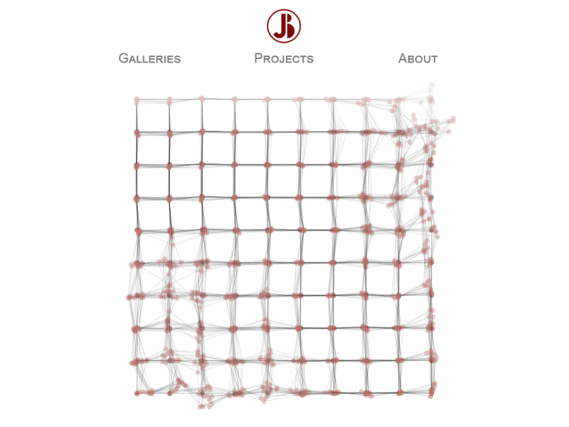 Growth #1 - homepage abstract abstract design creative coding design generative art javascript motiongraphics webdesign