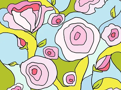 ART EVERY DAY NUMBER 517 / ILLUSTRATION / GARDEN III (3)