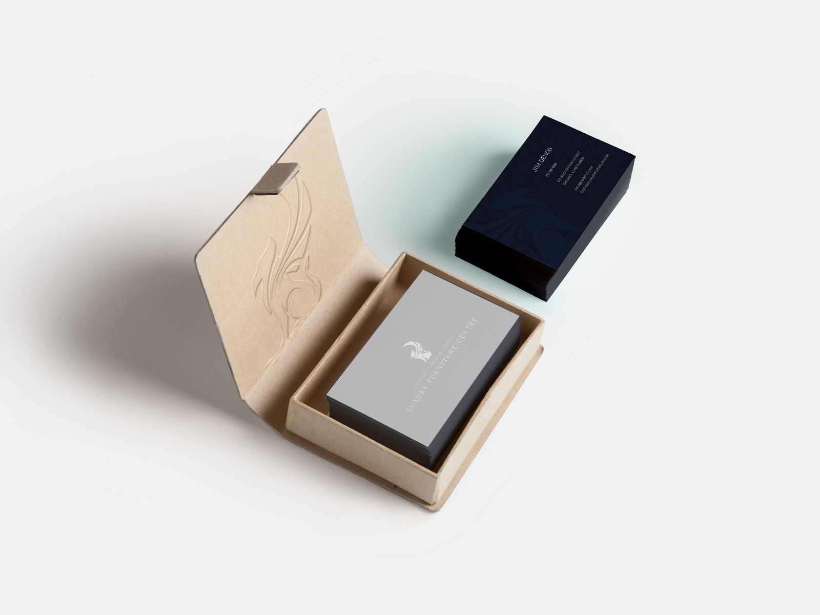 Example of Chicago Luxury Furniture Centre Business Cards