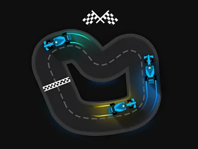 F1 Racing formula 1 glow lap nitro racing track