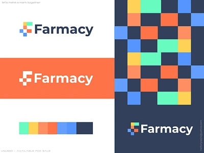 Unused Pharmacy F letter logo design a b c d e f g h i j k l m n brand identity branding colorful creative drugs f logo health letter mark lettermark logo logo design logo designer medical medicine o p q r s t u v w x y z pharma pharmacy plus symbol