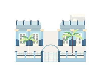 Barranquilla en Iconos - Colegio María Auxiliadora building city design icon icon design illstration school town ui vector