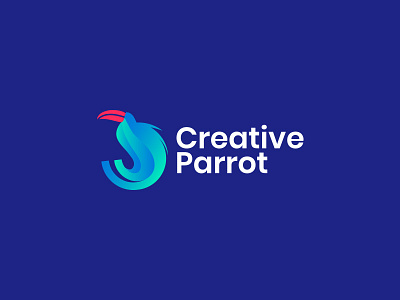 Creative Parrot beautiful best designer best shots branding charachter clean design cool colors cool design cool logo creativity design full color good design graphic design illustration logo logo design