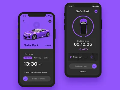 Car practice interface car interface practice ui