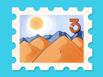 Great Sand Dunes dunes great sand dunes illustration national park np procreate sand