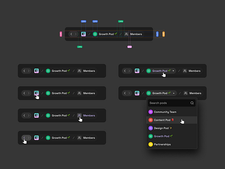 Browse thousands of Top Bar UI images for design inspiration | Dribbble