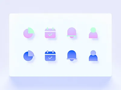 Icon app clean design icon ios ui