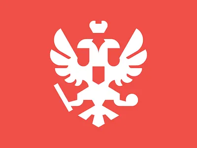 Russia brand identity branding brutalism coatofarms eagle emblem icon logo pictogram russia