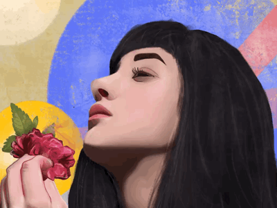 Bloom gif art gif graphic illustration