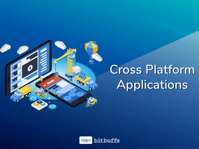 Cross Platform Applications design illustration vector web