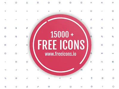 15000+ Free icons ai app branding design free icons freeicons icon illustration ios logo svg logo ui ux vector vector logo web website