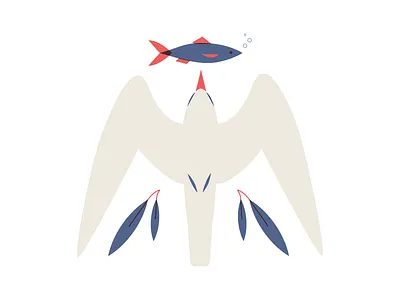 Tern bird fish seabird tern