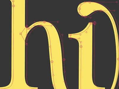 Hi ligature alexjohnlucas design font glyphsapp type type art type challenge type daily typeface typeface design typeface designer typetogether typography vector