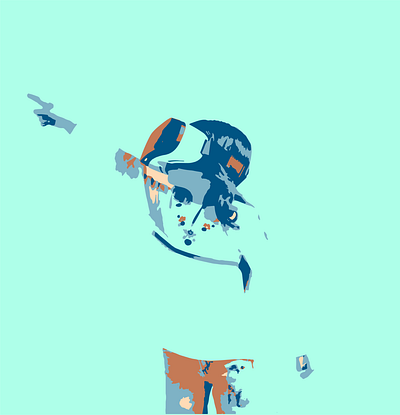 Girl n VR design flat illustration ui vector