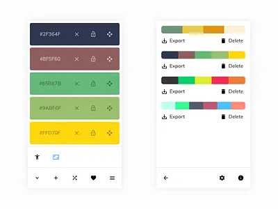 Color Scheme Generator android app color generator color guide colors colorscheme design design app flat generator minimal mobile mobile app mobile apps mobile design mobile ui ui ui design uidesign