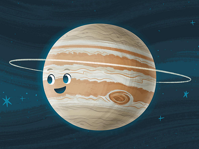 Jupiter Test character character design character development children childrens book cosmos illustration jupiter kidlit kidlitart kids kids book picture book planet solar system space star