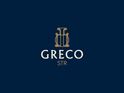 Greco str restaurant airport ancient brand cursordesign cursordesignstudio design food graphic graphicdesign greece icon illustration logo restaurant restaurant branding typography vector