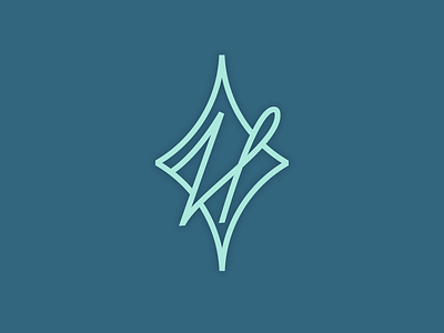 H | Helene | Monogram | logosymbol brand diamond h logosymbol monogram monogram letter mark script