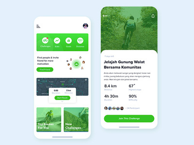 Go Cycle App app challenge cycle app dashboard illustration leaderboard mobile popular statistic ui ux website