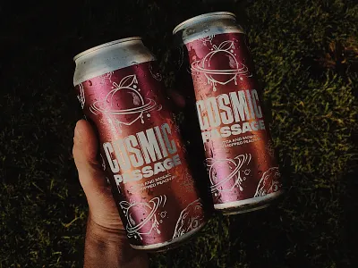 Cosmic Passage beer beer can label packaging pennsylvania philadelphia