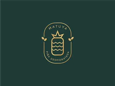 Matuya - Branding branding flat design fruit icon icon design pineapple vector wordmark