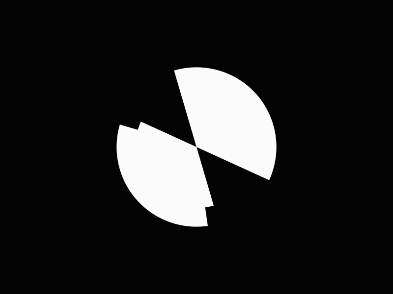 Abstract Circle Gif abstract abstract art abstract design abstract logo black black and white circle circles concept creative design design detail gif illustration illustrator loop looping shape vector white