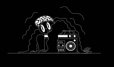 Dude! Just feel my vibe) art artwork blackandwhite character character design design digitalart digitalpainting drawing flat illustration illustrator lineart marvelous minimal picture simple vector vibe web