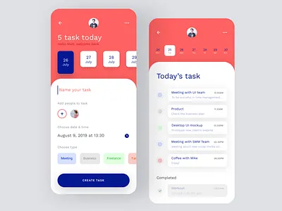 Daily UI #42 | Todo List concept daily ui daily ui 042 daily ui challenge dailyui dailyuichallenge design interface organizer redesign task task list task management task manager to do app todo app todo list todolist ui ux