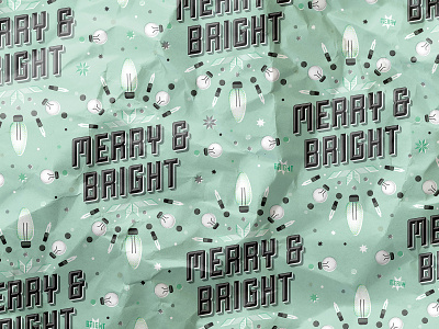 Wrapping Paper design illustration pattern repeat pattern type art type design typography vector