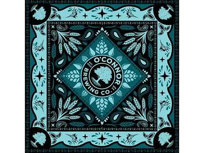 O'Connor Brewing custom Bandana bandana beer craft brewery
