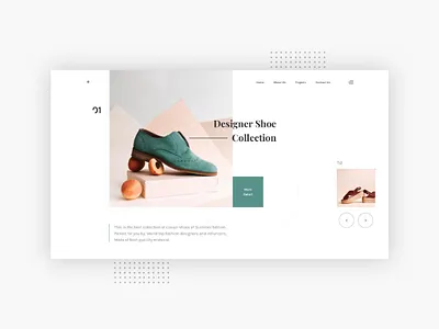 Minimal Landing Page for Fashion Website chair clean ui furniture landingpage minimal shot top typography ui ui design website whitespace