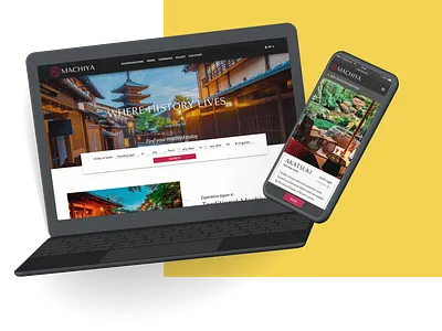 Case Study: Transformed Hotel Booking app design hotel responsive design website design