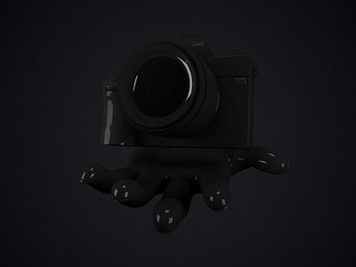 Weapon art c4d camera cinema4d design illustration sony