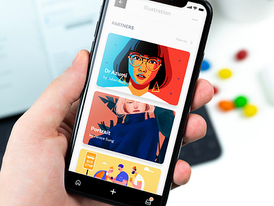 Nars adobe xd app branding appdesign design graphic design illustration ui ux ui
