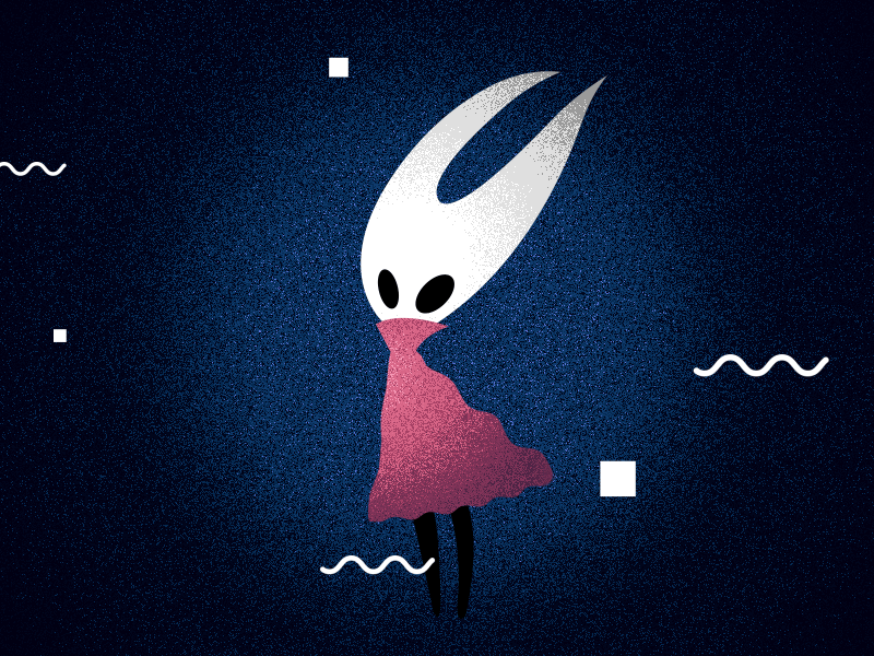 Hornet in the Wind: Hollow Knight Animation animation hand drawn hollow knight hornet silksong wind