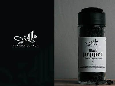 Manzar ul Haq arabic arabic calligraphy brand branding logo logodesign logotype typography vector