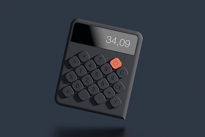 cubic calculator 3d 3ddesign 3dmodeling arezoomehraji design designer industrialdesign keyshot minimal minimalism minimalist minimalistic modeling product rendering rhinoceros