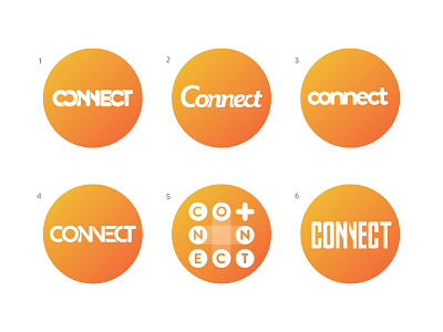 Connect Circle Logo circle connect connected letters logo logo design logotype