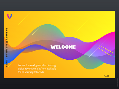 Studio Landing Page design landing page minimal studio ui web web design welcome