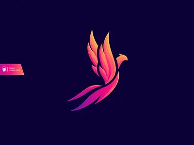 Color Bird Logo Design art awesome bird brand brand identity brandidentity branding color design forsale idea identity inspiration inspirations logo nice phoenix