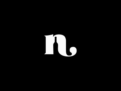 N wine 2019 2019 trends animation brand branding design emblem logo creative round flat icon identity lettering logo logo design minimal modern n nature typography vector wine