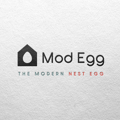 Mod Egg Brand Identity branding design graphic design logo typography