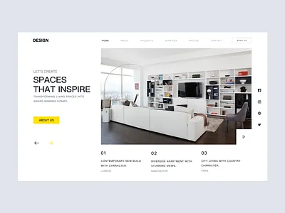 Web design animation app art branding clean design flat identity illustration illustrator logo minimal type typography ui vector web web design website 设计