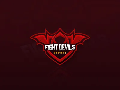 Fight Devils ESPORT Logo emblem design emblem logo esport esportlogo esports logo game gamer gamer logo gaming gaming logo logo logodesign