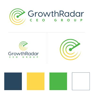 GrowthRadar Brand Identity branding design graphic design logo print typography