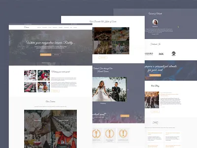 Event Decoration Website Template decoration event event app event branding template design web design weblium website website builder website concept