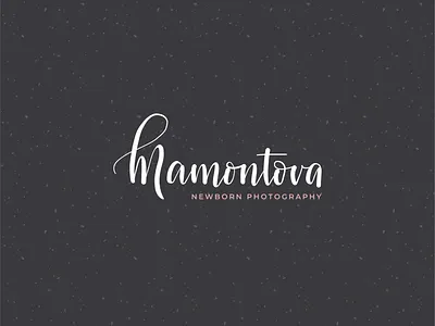 Newborn Photography Logo brand branding callighraphy children circle infant kids lettering logo love m mamontova monogram newborn pattern photo photography stamp texture typography
